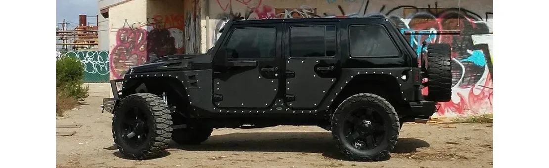 Jeep Wrangler JK4 GT hard top - urban ready